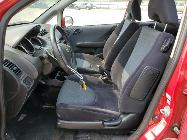 JHMGD38657S041444 - 2007 HONDA FIT S 红色 照片 7