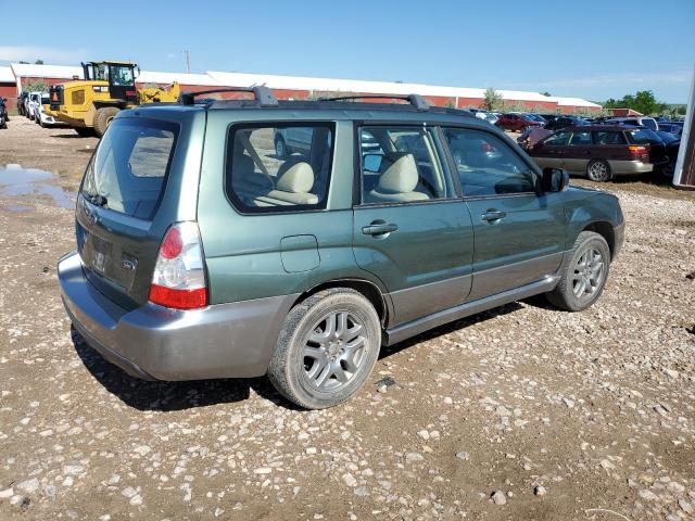 JF1SG67687H710881 - 2007 SUBARU FORESTER 2.5X LL BEAN GREEN photo 3