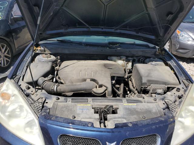 1G2ZG57B284237881 - 2008 PONTIAC G6 BASE BLUE photo 11