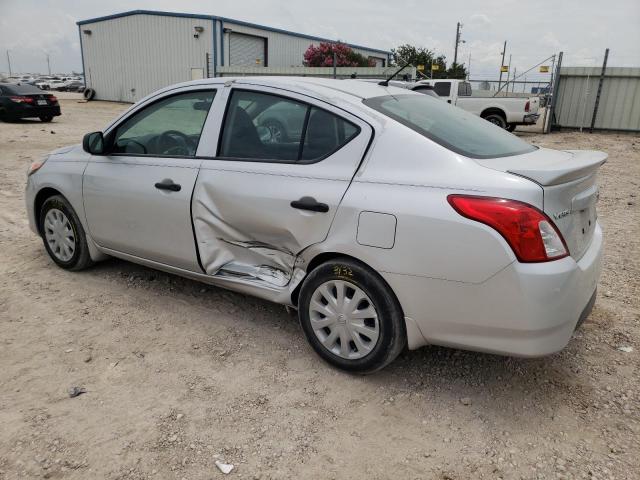 3N1CN7AP5FL846223 - 2015 NISSAN VERSA S SILVER photo 2