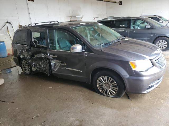 2C4RC1CG5FR509979 - 2015 CHRYSLER TOWN & COU TOURING L GRAY photo 4