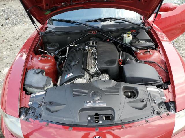 5UMBT93547LY53663 - 2007 BMW M ROADSTER RED photo 11