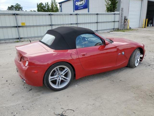 5UMBT93547LY53663 - 2007 BMW M ROADSTER RED photo 3