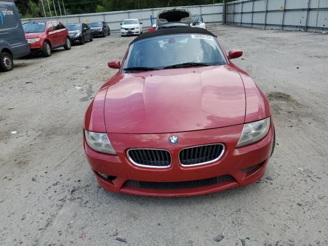 5UMBT93547LY53663 - 2007 BMW M ROADSTER RED photo 5