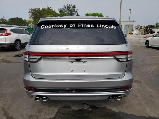 5LM5J7WCXPGL20322 - 2023 LINCOLN AVIATOR RESERVE Argent photo 6