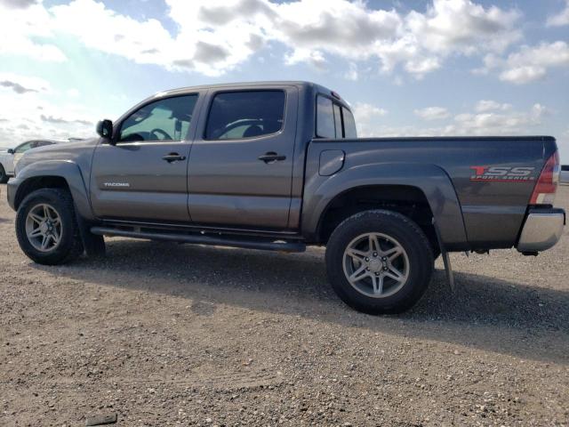 5TFJU4GN3DX028812 - 2013 TOYOTA TACOMA DOUBLE CAB PRERUNNER GRAY photo 2