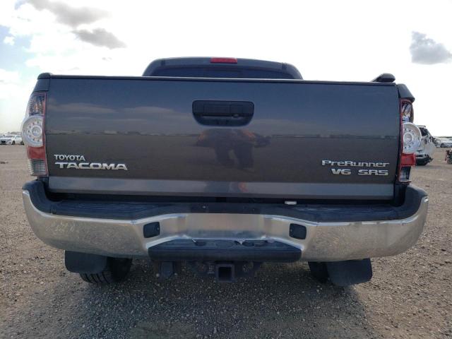 5TFJU4GN3DX028812 - 2013 TOYOTA TACOMA DOUBLE CAB PRERUNNER GRAY photo 6