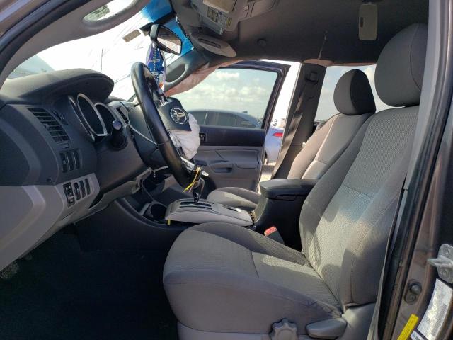 5TFJU4GN3DX028812 - 2013 TOYOTA TACOMA DOUBLE CAB PRERUNNER GRAY photo 7