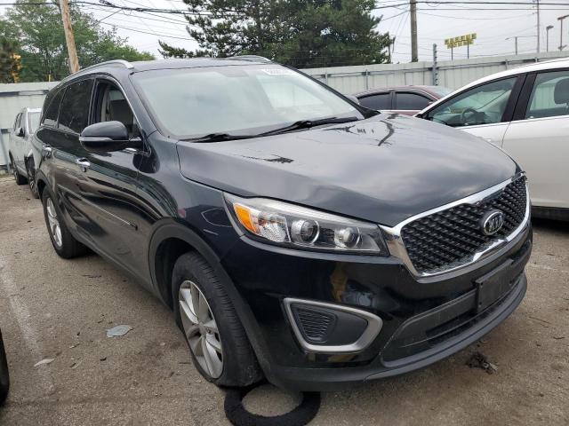 5XYPG4A55GG109134 - 2016 KIA SORENTO LX BLACK photo 4