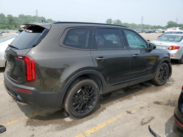 5XYP5DHC2NG202703 - 2022 KIA TELLURIDE SX BROWN photo 3