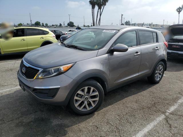 KNDPB3ACXE7600669 - 2014 KIA SPORTAGE BASE GRAY photo 1