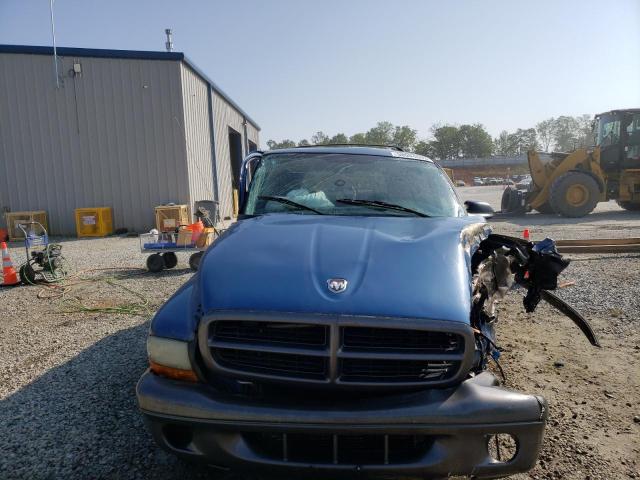 1B4HR38N82F209770 - 2002 DODGE DURANGO SPORT BLUE photo 5