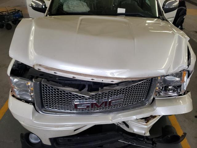 3GTRKXE22AG256593 - 2010 GMC SIERRA K1500 DENALI WHITE photo 11