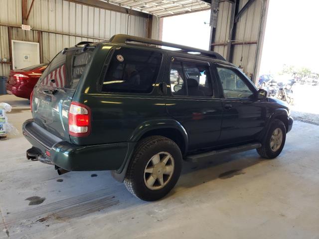 JN8DR09YX2W720829 - 2002 NISSAN PATHFINDER LE მწვანე ფოტო 3