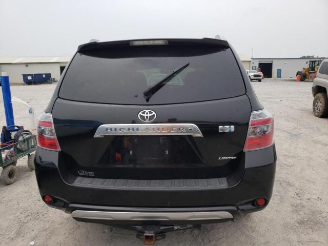 JTEJW3EH9A2045345 - 2010 TOYOTA HIGHLANDER HYBRID LIMITED BLACK photo 6