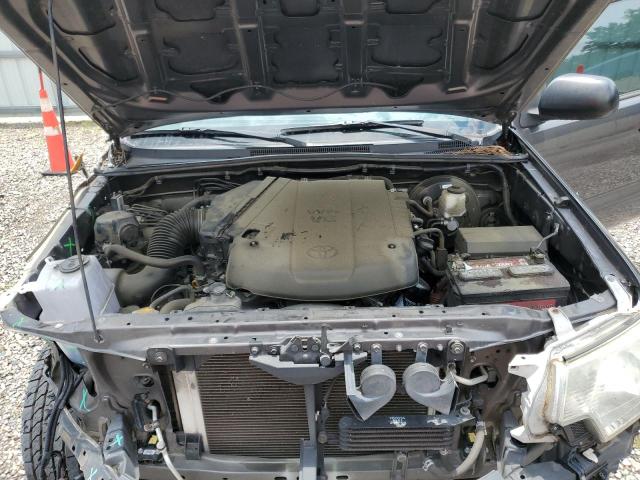 5TFJU4GN5FX073060 - 2015 TOYOTA TACOMA DOUBLE CAB PRERUNNER GRAY photo 11