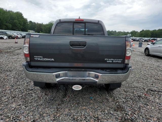 5TFJU4GN5FX073060 - 2015 TOYOTA TACOMA DOUBLE CAB PRERUNNER GRAY photo 6