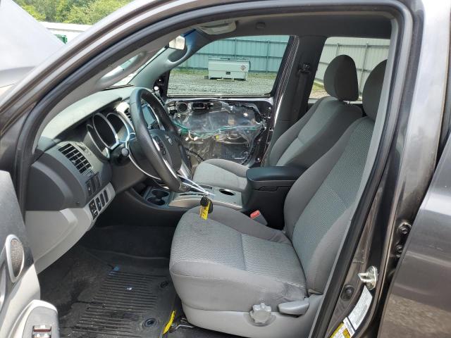 5TFJU4GN5FX073060 - 2015 TOYOTA TACOMA DOUBLE CAB PRERUNNER GRAY photo 7