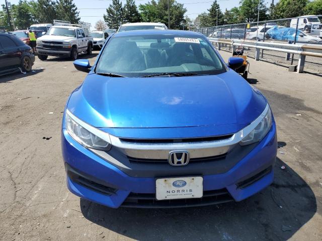 2HGFC4B05JH306163 - 2018 HONDA CIVIC LX BLUE photo 5