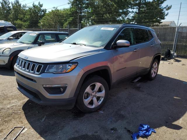 3C4NJDBB0JT223278 - 2018 JEEP COMPASS LATITUDE SILVER photo 1