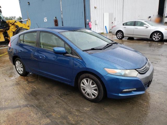 JHMZE2H52BS005419 - 2011 HONDA INSIGHT LX BLUE photo 4