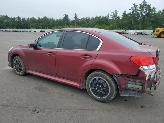 4S3BMBA67B3257539 - 2011 SUBARU LEGACY 2.5I MAROON photo 2