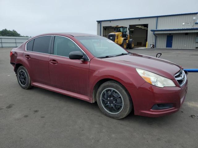 4S3BMBA67B3257539 - 2011 SUBARU LEGACY 2.5I MAROON photo 4