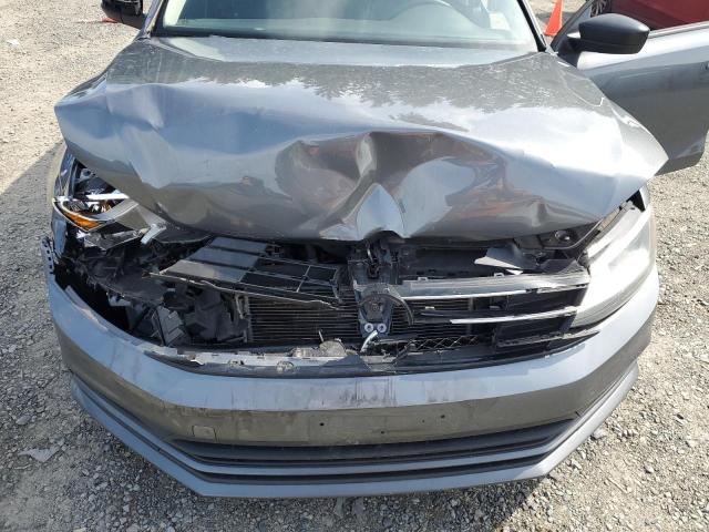 3VW2K7AJ6FM280769 - 2015 VOLKSWAGEN JETTA BASE GRAY photo 11