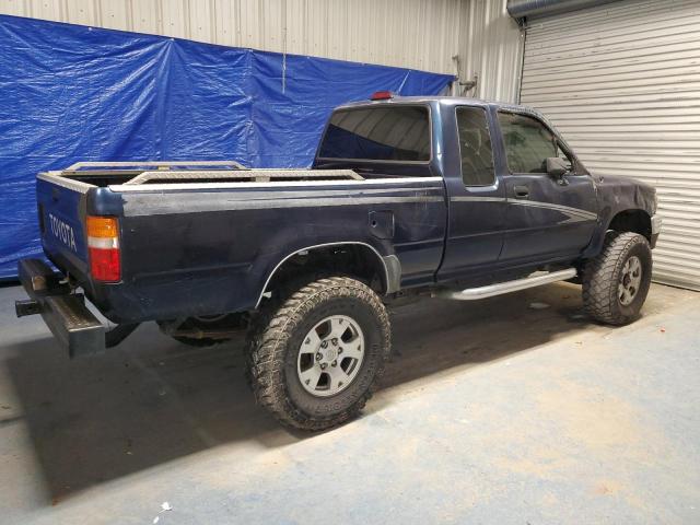 4TAVN13D6RZ289806 - 1994 TOYOTA PICKUP 1/2 TON EXTRA LONG WHEELBASE DX BLUE photo 3