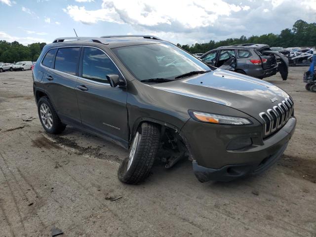 1C4PJMCB2FW699668 - 2015 JEEP CHEROKEE LATITUDE GREEN photo 4