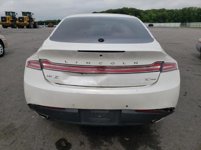 3LN6L2JK1DR821736 - 2013 LINCOLN MKZ WHITE photo 6
