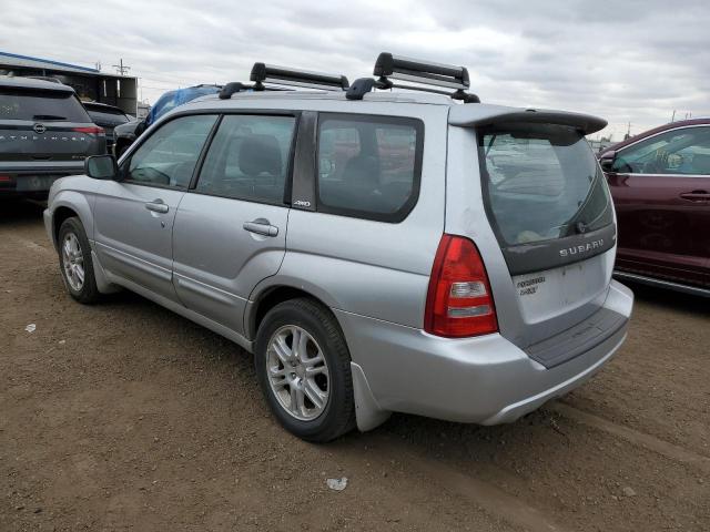 JF1S069644H765157 - 2004 SUBARU FORESTER SILVER photo 3