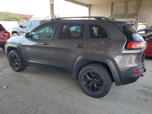 1C4PJMBX5JD616476 - 2018 JEEP CHEROKEE TRAILHAWK GRAY photo 2