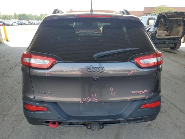 1C4PJMBX5JD616476 - 2018 JEEP CHEROKEE TRAILHAWK GRAY photo 6