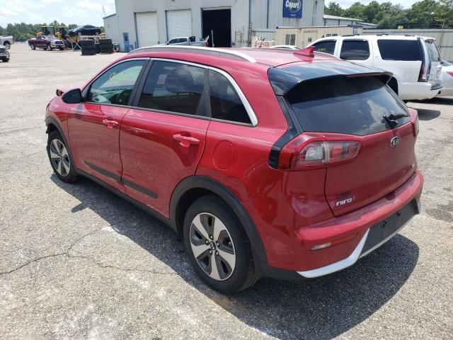 KNDCB3LC5H5074205 - 2017 KIA NIRO FE RED photo 2