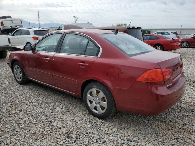 KNAGE228695313792 - 2009 KIA OPTIMA LX BURGUNDY photo 2