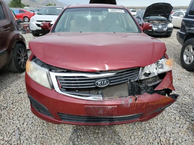 KNAGE228695313792 - 2009 KIA OPTIMA LX BURGUNDY photo 5