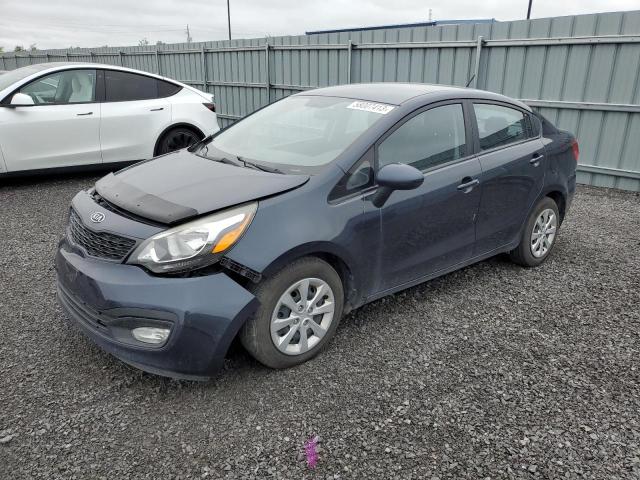 KNADM4A37C6076853 - 2012 KIA RIO LX CHARCOAL photo 1