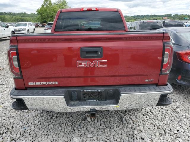 3GTU2NEC0JG218562 - 2018 GMC SIERRA K1500 SLT RED photo 6