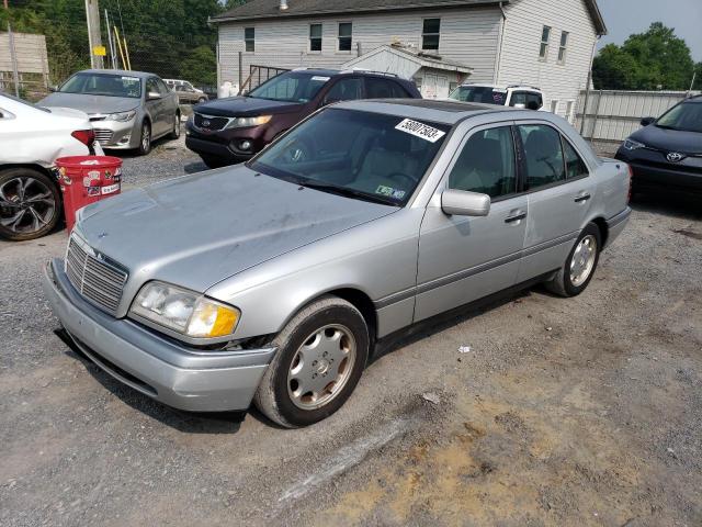 WDBHA22E6TF327605 - 1996 MERCEDES-BENZ C 220 SILVER photo 1