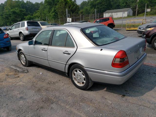 WDBHA22E6TF327605 - 1996 MERCEDES-BENZ C 220 SILVER photo 2