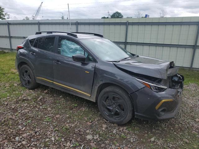 4S4GUHF68R3712244 - 2024 SUBARU CROSSTREK SPORT GRAY photo 4