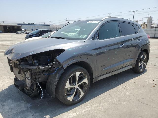 KM8J33A23JU637726 - 2018 HYUNDAI TUCSON VALUE CHARCOAL photo 1