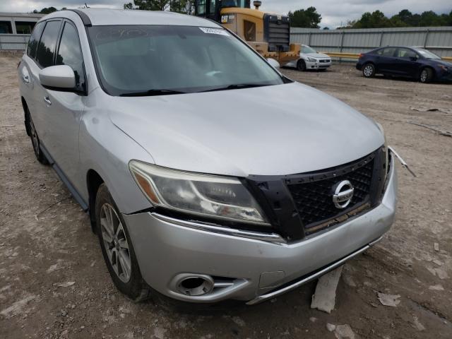 5N1AR2MN6EC712669 - 2014 NISSAN PATHFINDER S SILVER photo 1