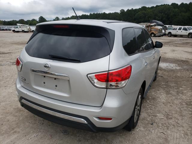 5N1AR2MN6EC712669 - 2014 NISSAN PATHFINDER S SILVER photo 4