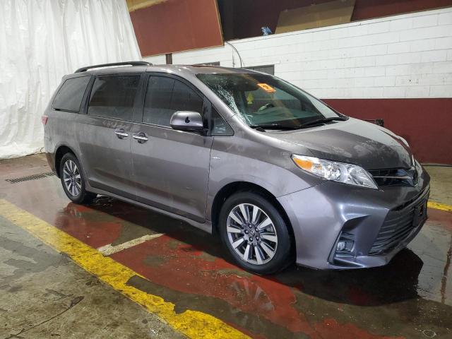 5TDDZ3DC6LS242712 - 2020 TOYOTA SIENNA XLE CHARCOAL photo 4