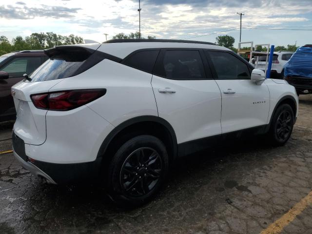 3GNKBBRA7KS663644 - 2019 CHEVROLET BLAZER 1LT WHITE photo 3