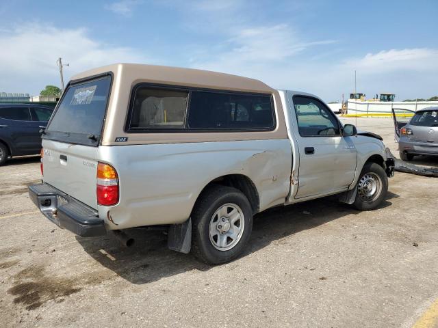 5TENL42N32Z033607 - 2002 TOYOTA TACOMA REG SILVER photo 3