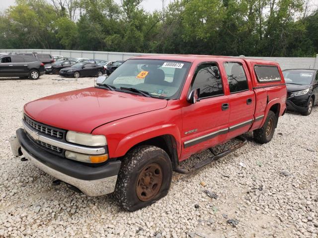 1GCGK13U02F172896 - 2002 CHEVROLET SILVERADO K1500 HEAVY DUTY RED photo 1