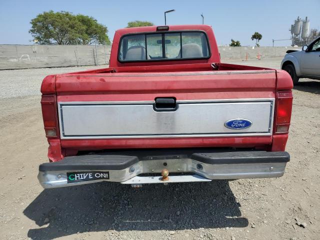 1FTCR10A5MUD15635 - 1991 FORD RANGER RED photo 6